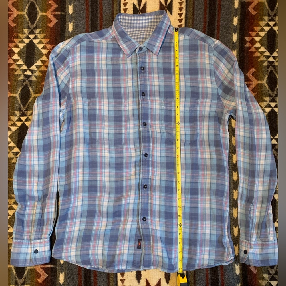 Faherty Reversible button down - Picture 3 of 9